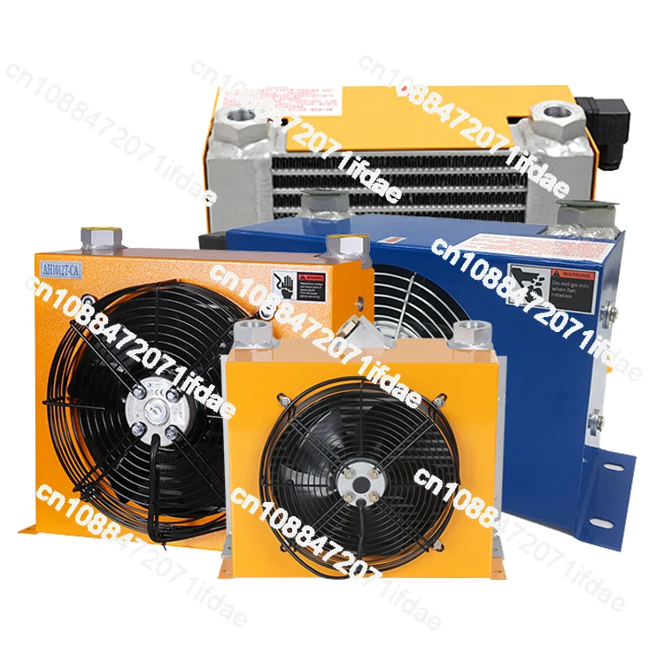 

Hydraulic air cooled 380v radiator 220v hydraulic oil cooler 24v fan aj fan AH0608T volt industrial