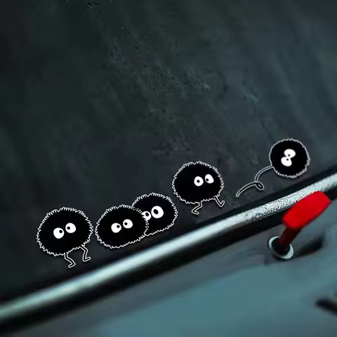 Funny Cartoon Pattern Vinyl Decal Car Sticker Waterproof Car Accessories