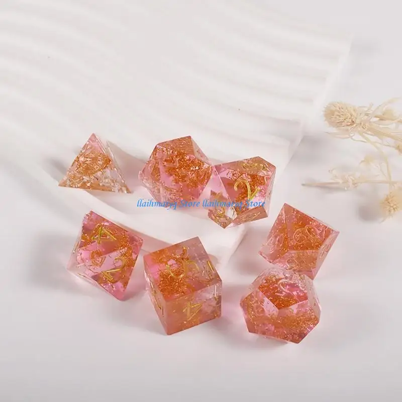 

573B Dices Digital Game Silicone Mould Crystal Epoxy Resin Dices Mold Art Craft