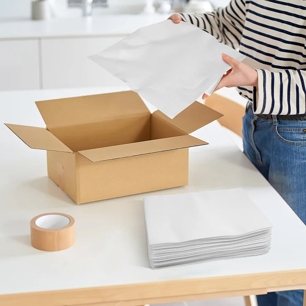 100 Stück Brille Möbel Blase Verpackung Tasche Tassen Tasse Lagerung Schaum Perle Baumwolle Polsterung für den Versand