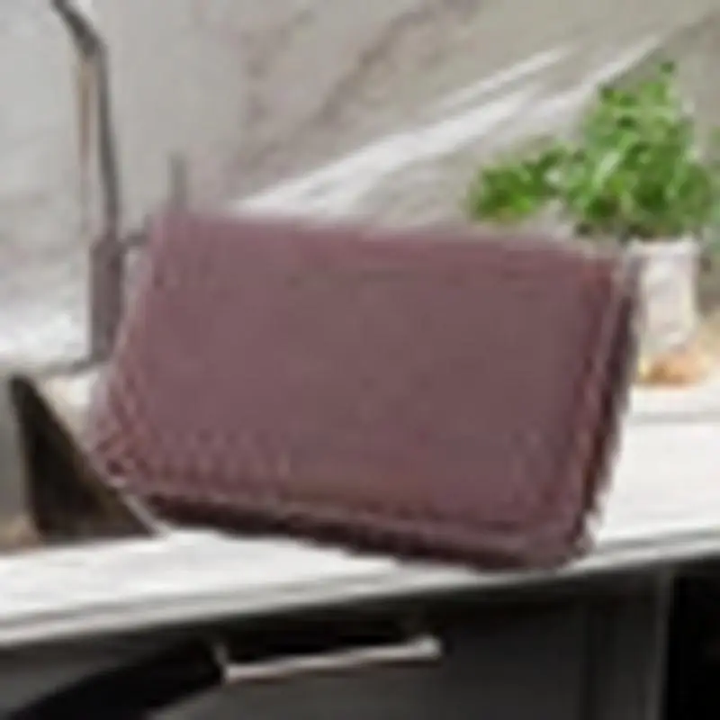 Genähtes Kreditkartenetui aus PU-Leder für Visitenkartenetui mit magnetischem Verschluss für Männer und Frauen