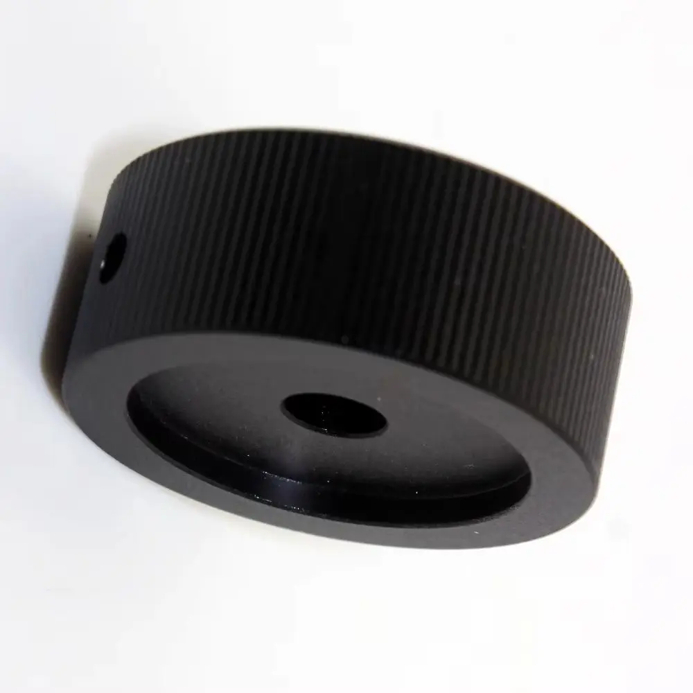 1 stks 32*13mm Audio Multimedia Speakers Aluminium Knoppen Volume Aanpassing Knoppen-Zwart