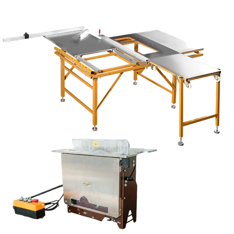 WJ160 Hot Selling Saw Kits Sliding Table Panel Saw Table Furniture Cutting Machine Wood Woodworking Worktable Saw Machines view 3