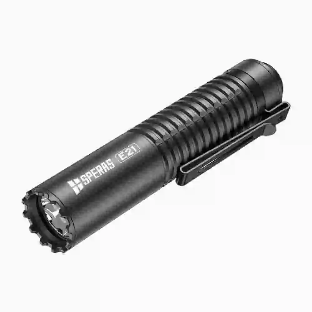 Speras E21 2000LM EDC Tactical 2-in-1 Rechargeable Flashlights