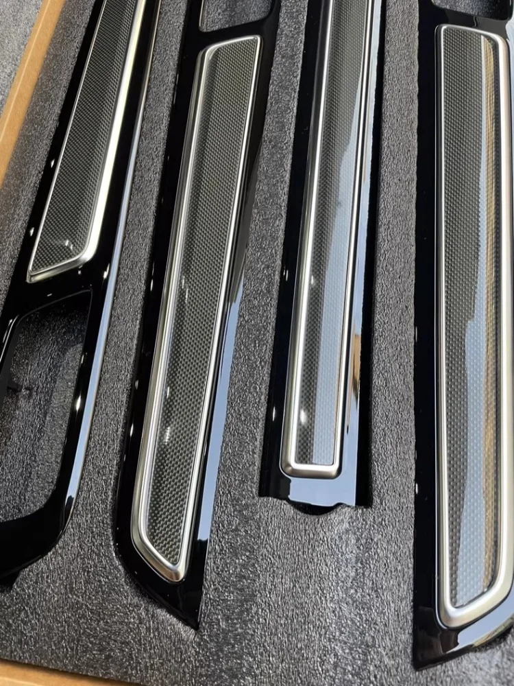 

Real Carbon fiber Car interior trims for Porsche Cayenne 2018-2023 Interior strip Auto decoration