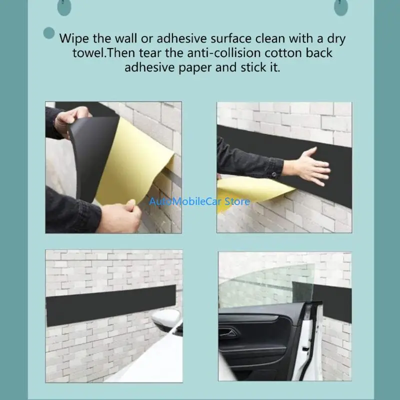 

G8TE Easy to Install Garage Door Protectors Reliable Guards for Your Vehcile & Wall