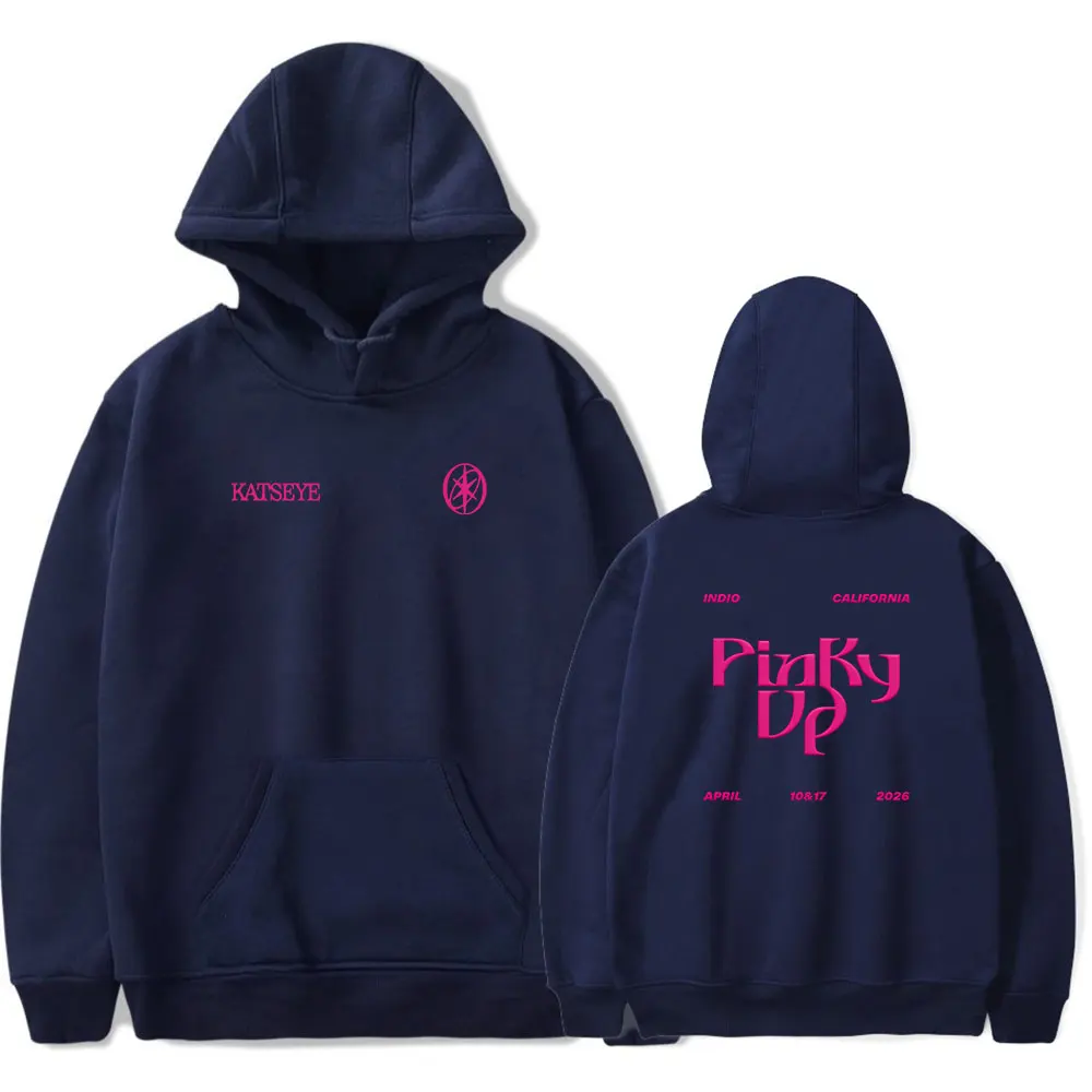 Katseye Hoodie New Merch Pinky Up Men Women Fashion Hooded Sweatshirt Unisex Trend Hip Hop Long Sleeve Pullovers