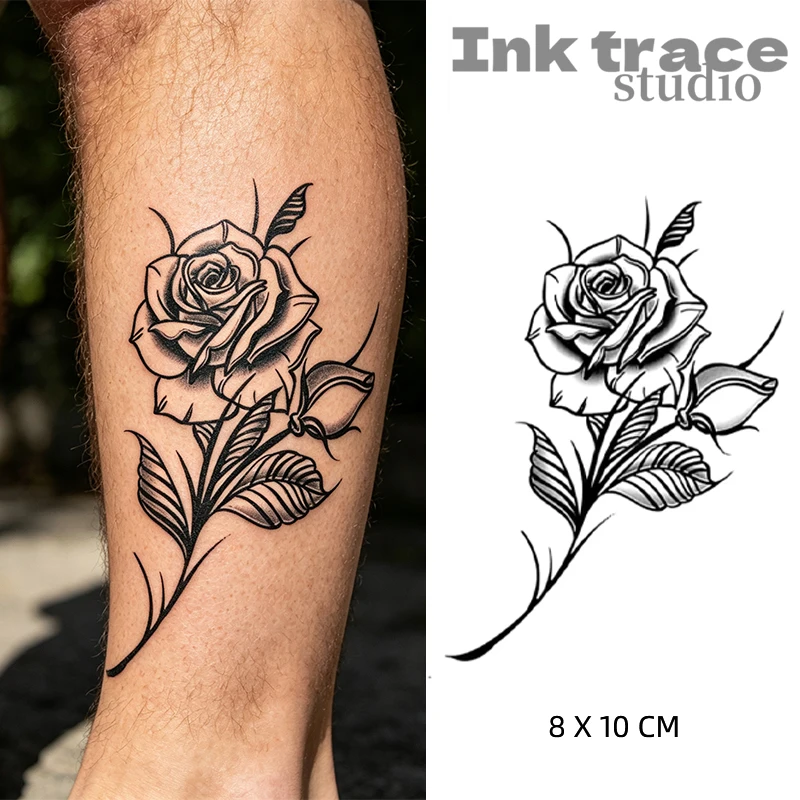 1/2PCS Magic Temporary Tattoo Waterproof Semi-Permanent Sticker Lasts up to 15 Days New Technology