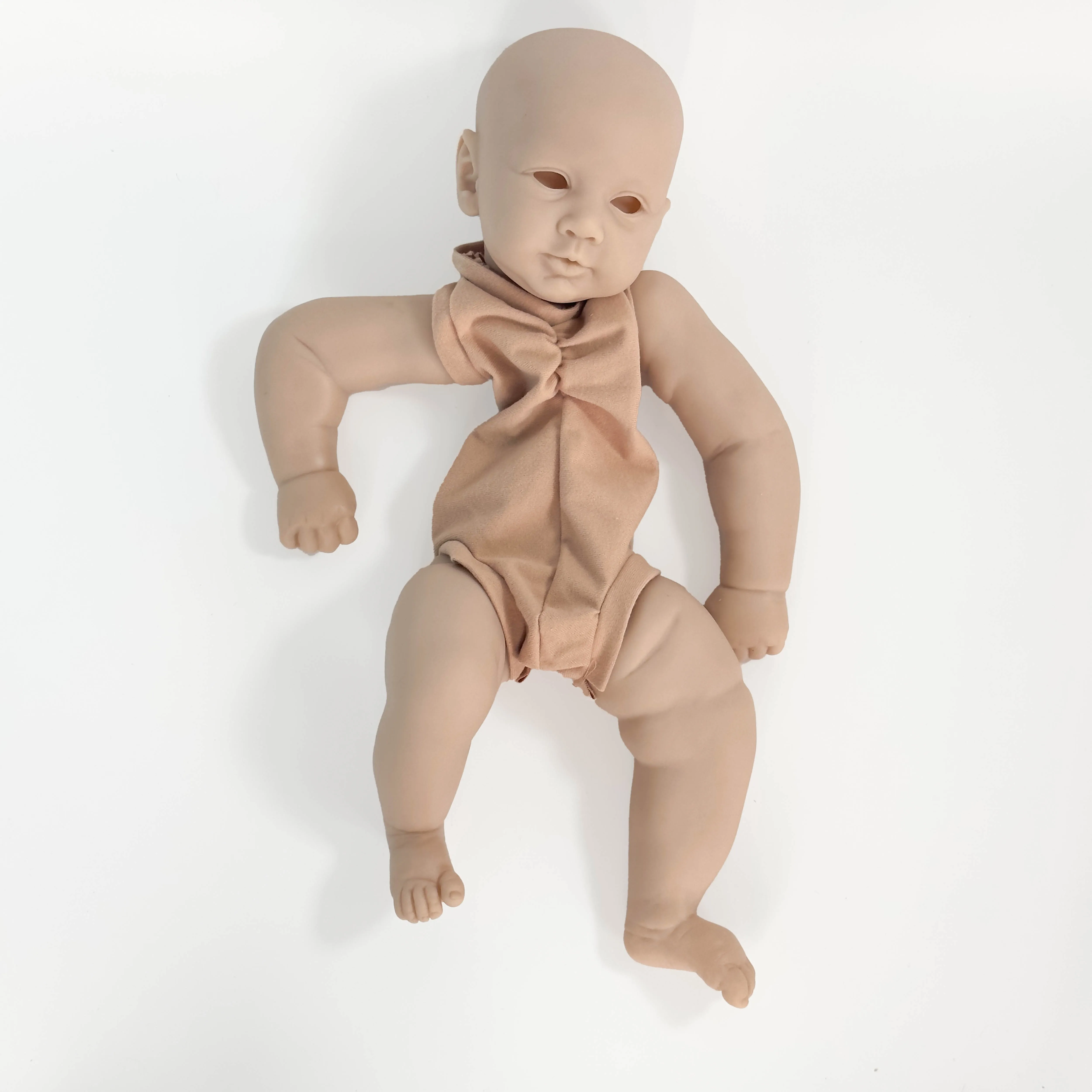 NPK 21inch Newborn Baby Reborn Doll Kit Baby Piper Lifelike Soft Touch Fresh color Unfinished Doll Parts