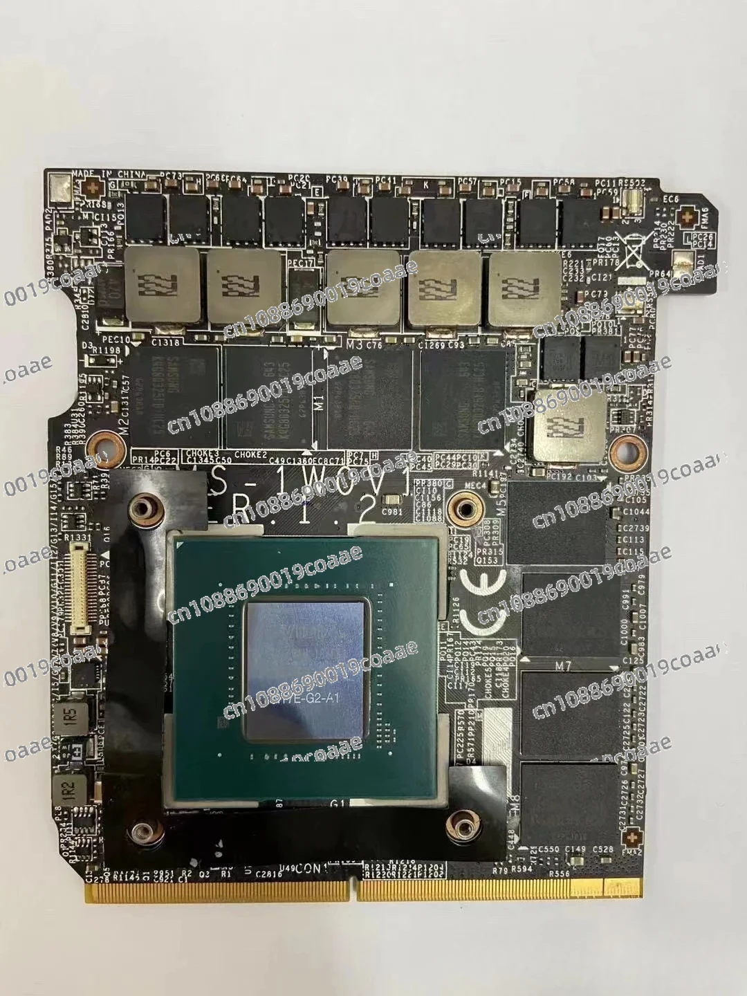 Carte Grafico VGA Gtx1070m GTX 1070m، 8gb Gddr5، N17e - G2 - A1 Vidéo Pour Ordinateur المحمولة MSI Gt80 Gt72 Gt70 Gt72s Gt62vr