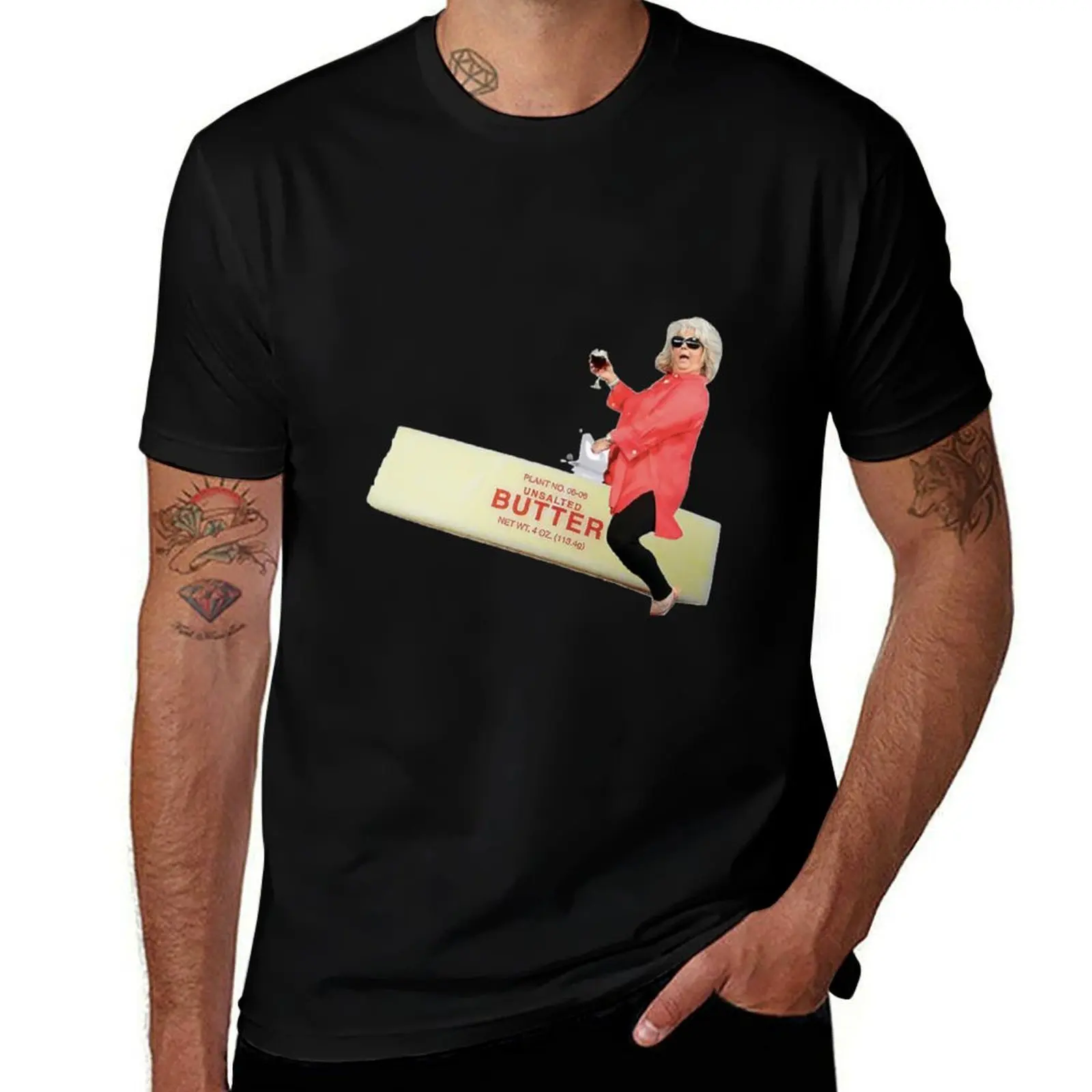 paula Deen Butter Stick T-Shirt Fashion Casual Short Sleeve T-Shirt