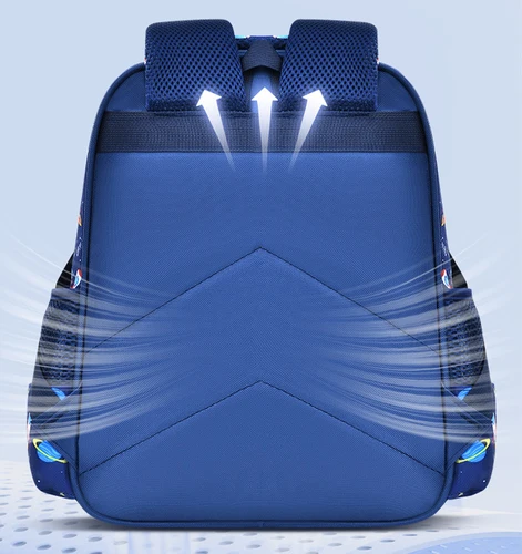 Imagen 2 del producto Bolso de hombro para niños, mochila para chico, astronauta estereoscópico 3D de dibujos animados, mochila escolar de ensueño para niño pequeño, escuela primaria impermeable
