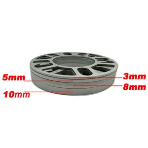 لوحة رقاقة فاصل عجلة السيارة العالمية ، حشية محول تلقائي ، 4x100 ، 4x108 ، 4x114.3 ، 5x100 ، 5x108 ، 3 مم ، 5 مم ، 8 مم ، 10 مم ، 1 ، 2 ، 4 قطع 114.3 5x120 أفضل 10 مبيعا 4x100 4x108 محول عجلات - رقم 1