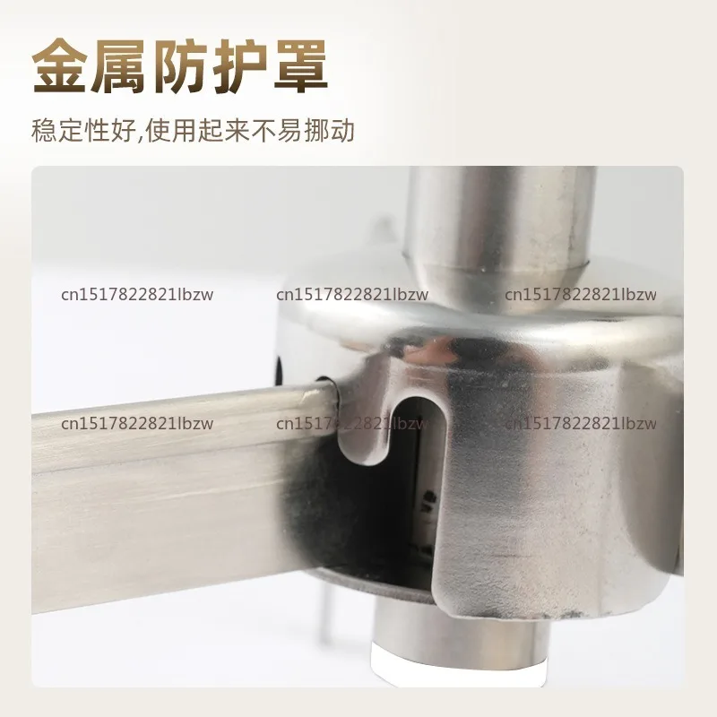 Pancake machine Household stainless steel foldable pancake fruit machine stall Shandong miscellaneous grain stall hand-grabbed
