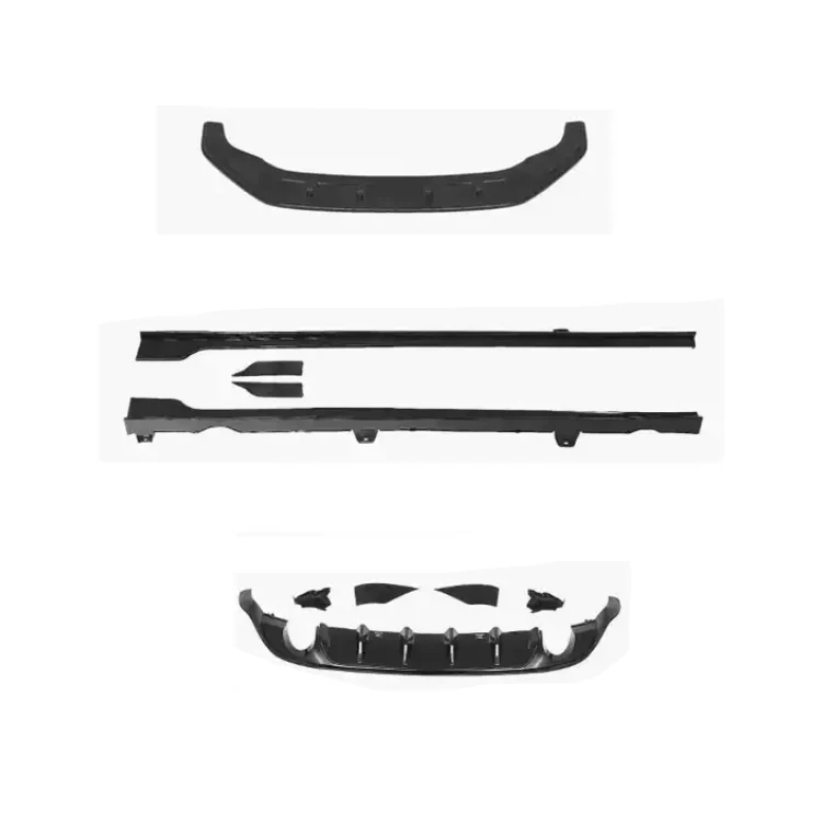 Body Kit For VW Golf 7.5 GTI Model TCR Front Lip Side Skirt Rear Lip for Classic Auto Parts