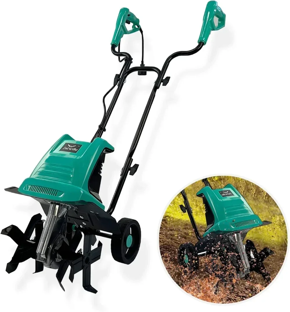 

#For Electric Garden Tiller Electric Cultivator 12 Inch Tilling Width 8-Inch Electric Tiller 10.5 Amp Tiller for Garden Yard&