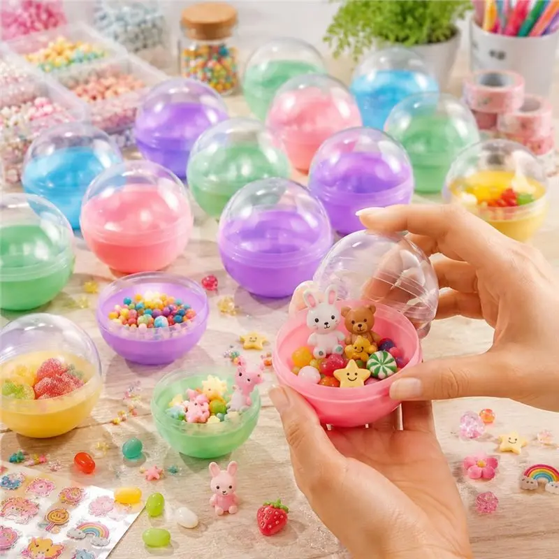 SportRush-3 Inch Empty Capsules Empty Round Plastic Balls Plastic Prize Balls