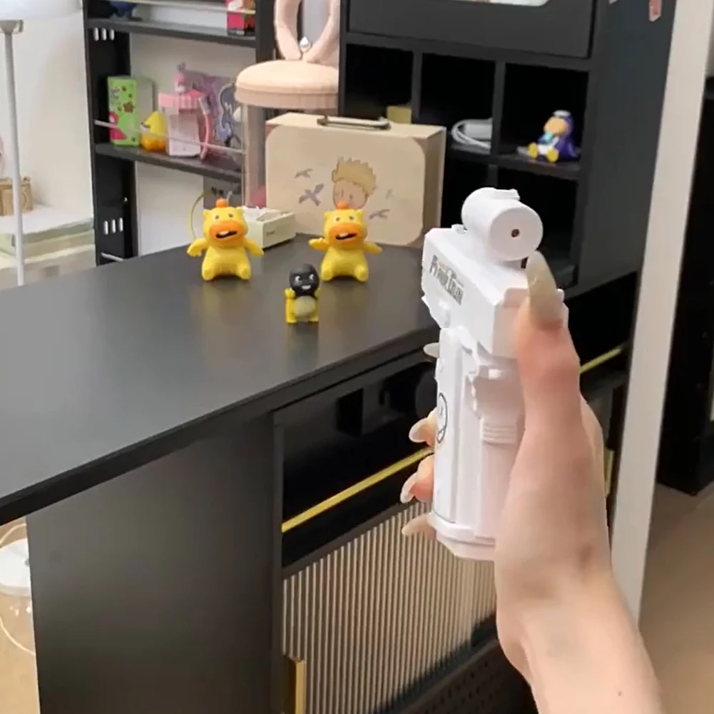 في الهواء الطلق على الوجهين عكس مدفع المياه البسيطة المزحة رذاذ الماء لعبة الصيف شاطئ حمام سباحة الترفيه مدفع المياه للبالغين طفل #4