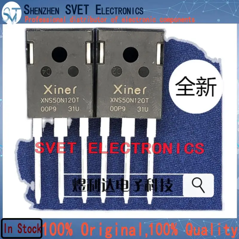 Imagem -02 - Igbt em Estoque Transporte Rápido Original Xns50n120t To247 50a 1200v 10 Pcs50 Pcs