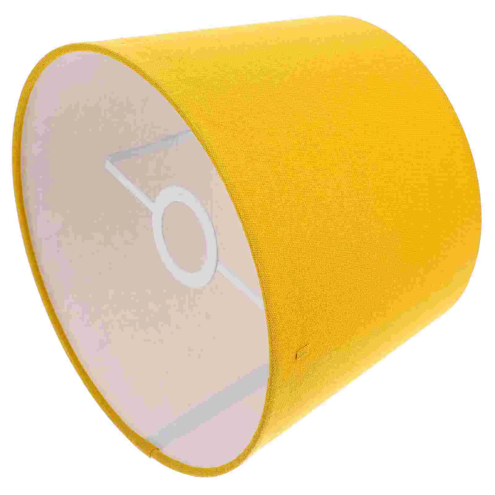 Lamp Shade Small Lampshade Shades for Floor Rural Desk Light Covers Yellow Bedroom Office