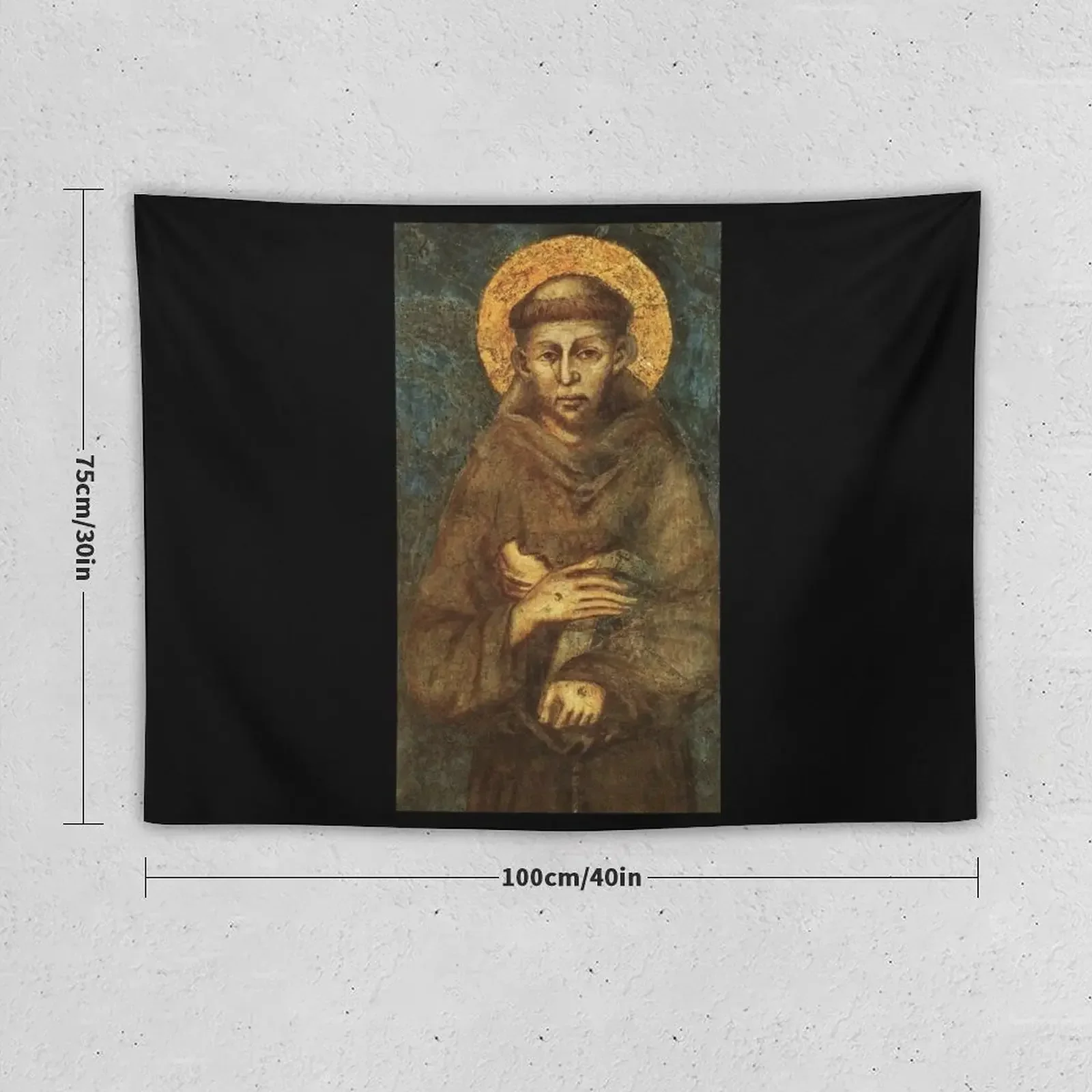 Saint Francis of Assisi Tapestry Decor For Room House Decorations Tapestry