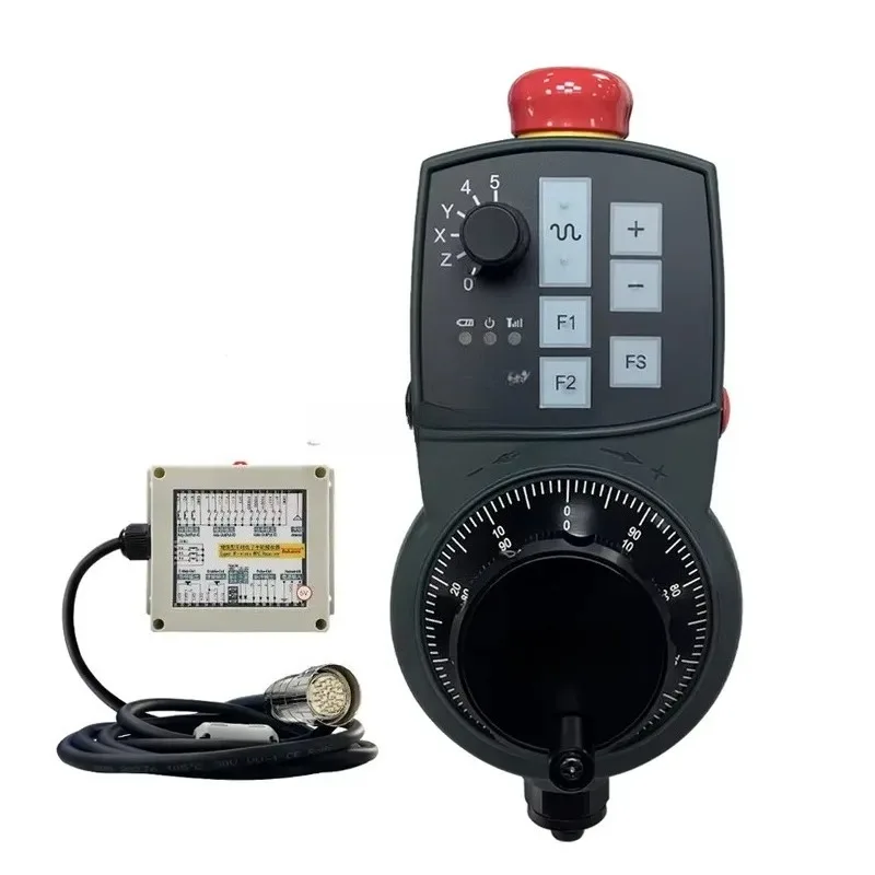 2026 Upgraded Wireless CNC Electronic Handwheel Mini Handheld Unit Pulse Generator MPG Handwheel 6FX2007-1AD03