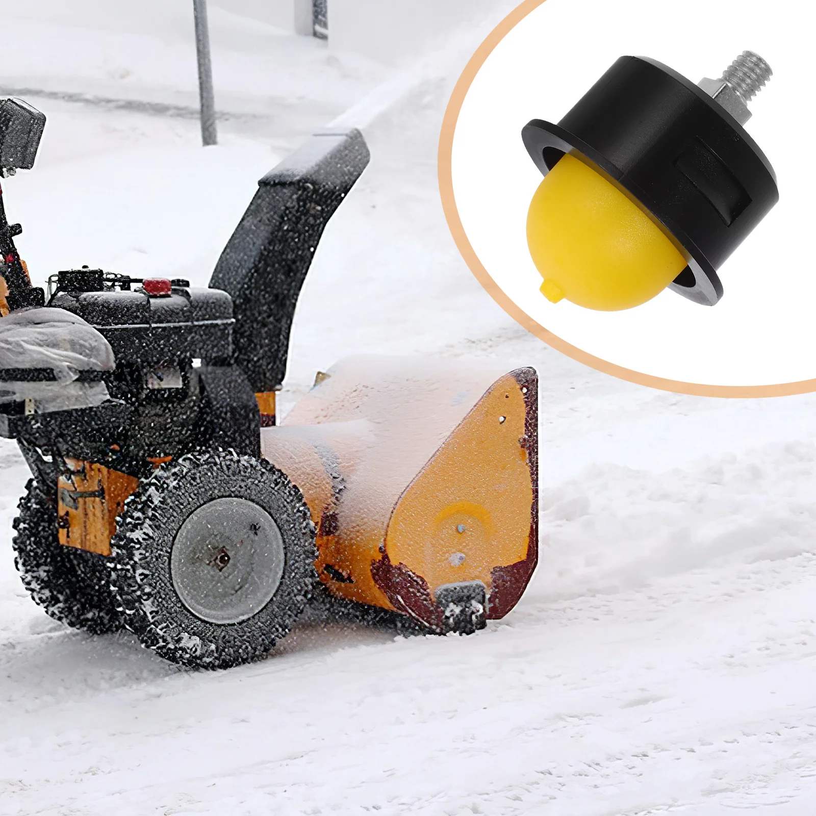 

2Pcs Snow Blower Oil Cup Leakproof Replacement Heavy Duty Parts Winter Maintenance Accessories Starter Cord