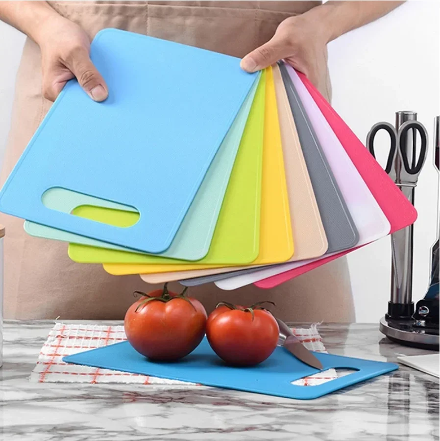 No Slip Fruit Cutting Board Creative Multifunctional Cutting Board Kitchen Gadget Non-slip PP Chopping Boards Kitchen Board