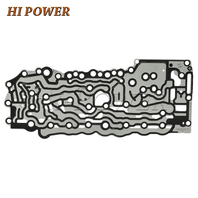 

0CK 0DN DL381 Transmission Valve Body Steel Gasket Separator Plate Partition Seal Plate 0DN325501 For VW Audi A4 A5 A6 A7 S6 Q5