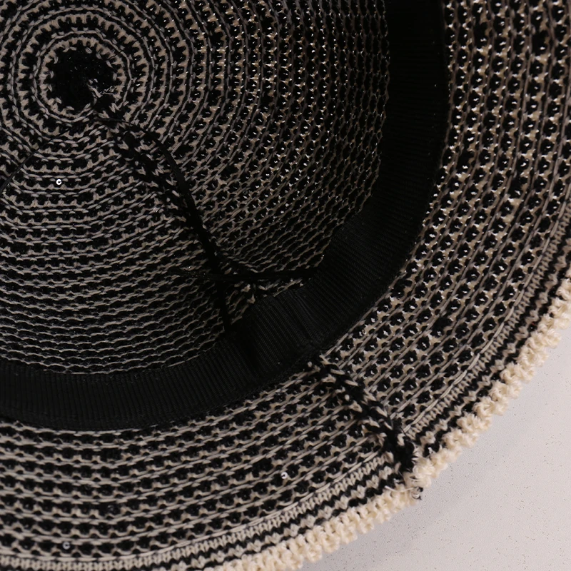 Spring Summer Fashion Versatile Solid Color Simple Label Breathable Photography Beach Vacation Casual Hat