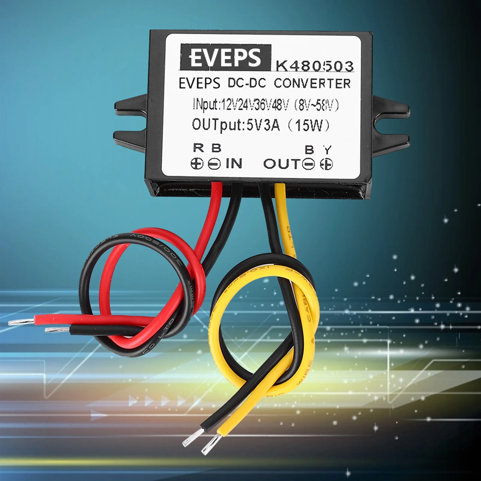 يمكن لمحول الطاقة تحويل جهد تيار مستمر 8-58 فولت إلى 5 فولت 3A ملحقات تحويل الطاقة لمعالجة التصحيح SMT #6