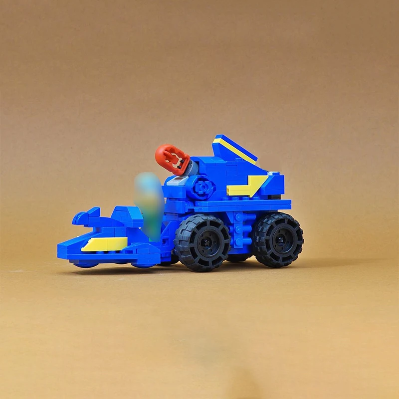 Masked Anime Model MOC Building Bricks Combat All Terrain Vehicle Modular Technology Gifts Holiday Assemble Children Toys Suit