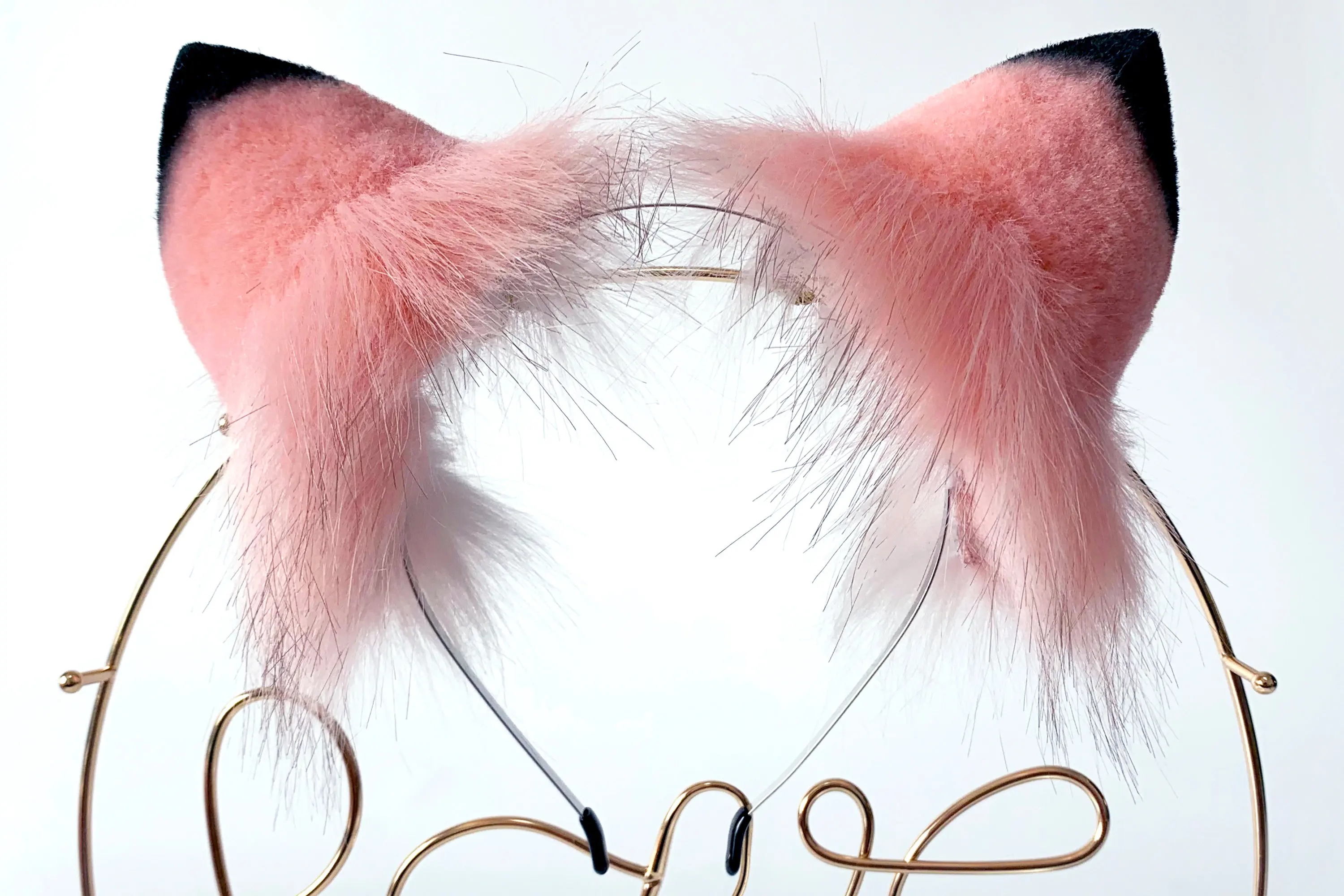 22-inch faux fur cute fox ears and tail, kitten ears and tail set, anime character cosplay ears and tail pet cosplay 5