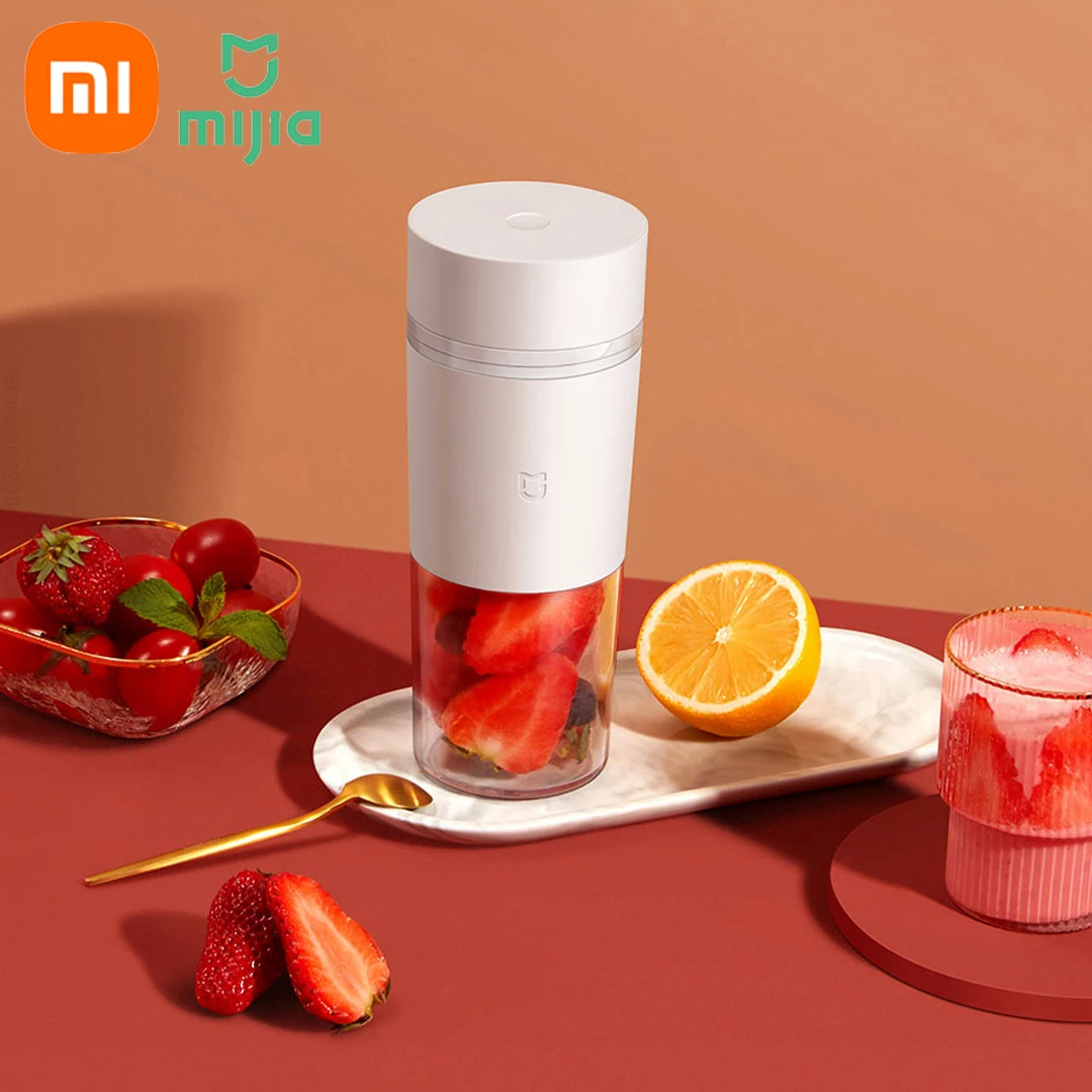 

Xiaomi mijia Portable Juicer Mixer Electric Mini Blender Fruit Vegetables Quick juicing Kitchen Food Processor Fitness Travel