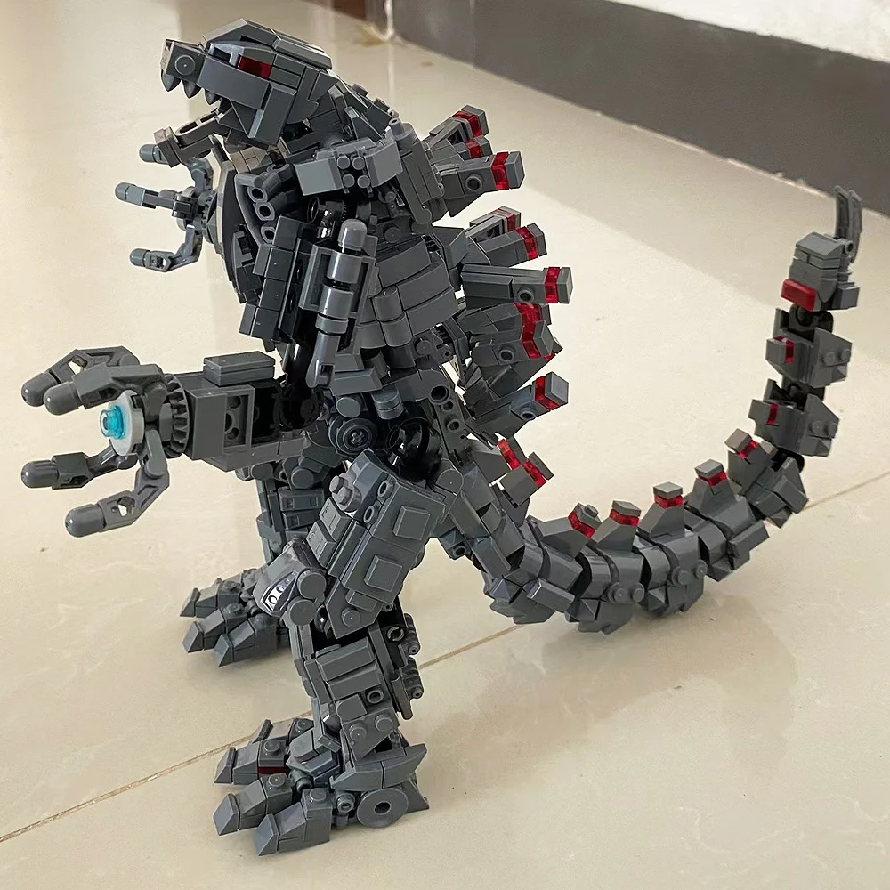 1446 elementów Klocki Model Potwora Architektoniczne Dzieła Sztuki do Dekoracji Pokoju Idealne Prezenty na Nowy Rok, Boże Narodzenie i Urodziny