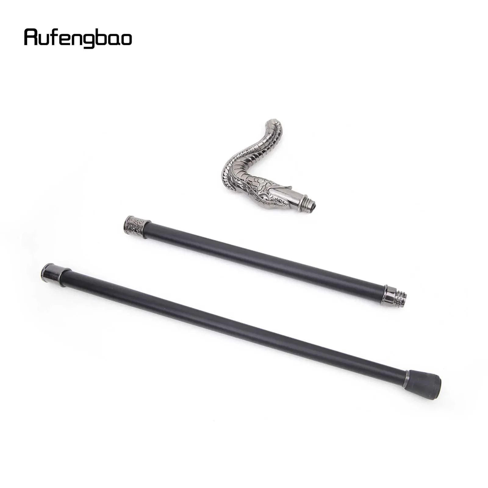 عصا المشي الأنيقة على شكل ثعبان مصاص الدماء المزخرفة للحفلات التنكرية Steampunk العصرية واليوم 93 سم