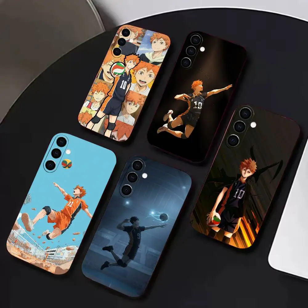 A-A-Haikyuu-handsome  Phone Case For Samsung A72,A71,A72,A70,A53,A52,A51, Black Soft Cover TPU
