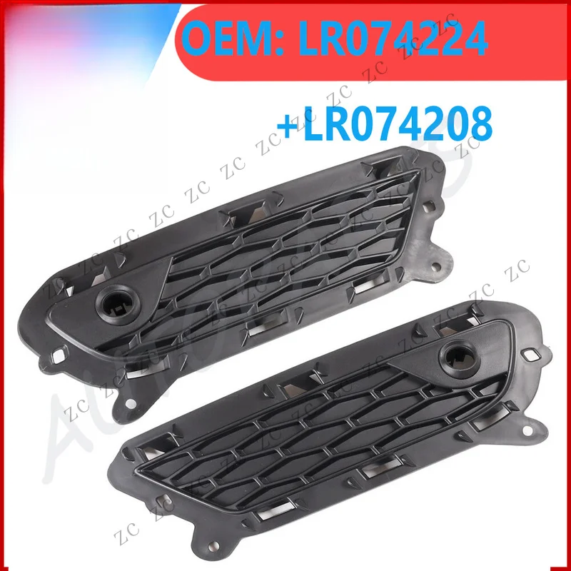 S+ 1 Pair Front Bumper Lower Trim Bezel Grille For Range Rover Evoque 16-19