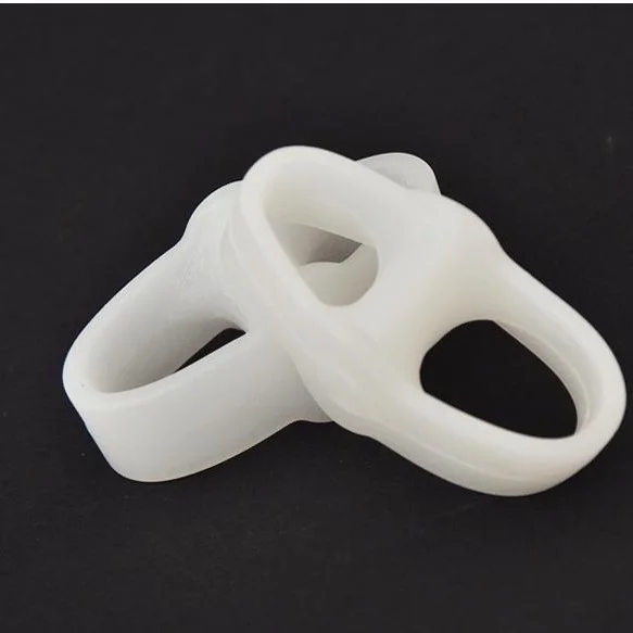 2pcs Toe Separators, High-Quality Silicone, Soft, Durable, Unscented, Latex-Free, Washable and Reusable Toe Spacers for Comfort