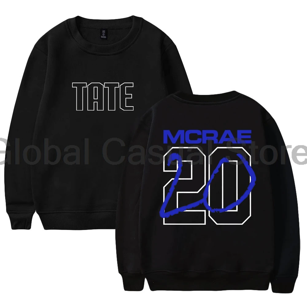 Tate McRae 20 Sweatshirt 2024 Think Later World Tour Merch Crewneck Long Sleeve Streetwear Men Women Fashion Clothes