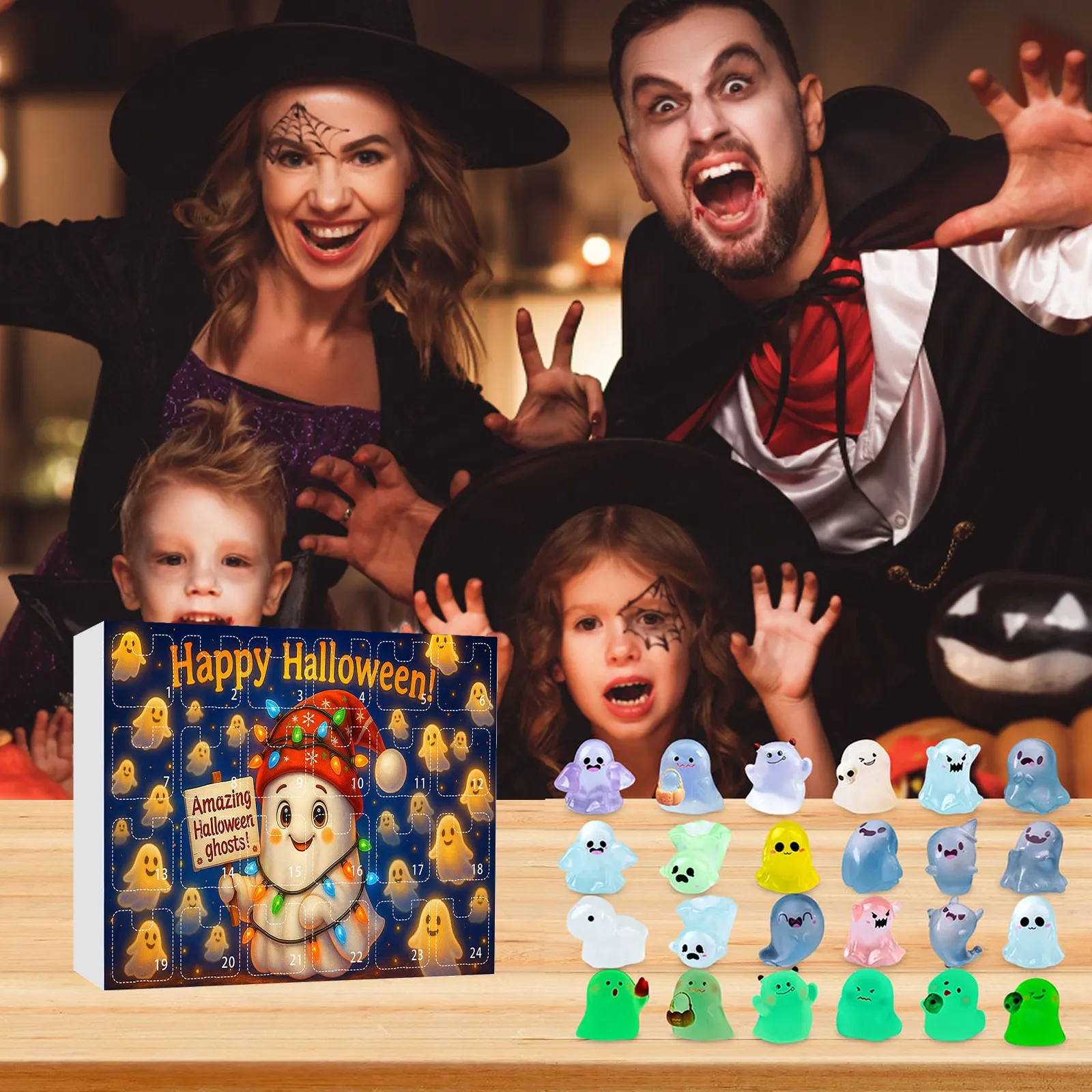 Teacher Timer Clock Glow In The Dark Halloween Advent Calendar Mystery Desktop Ornament Advent Calendar Mechanical Stopwatch