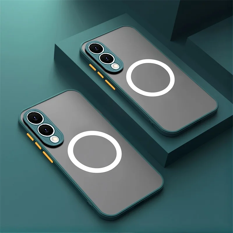 Matte Magnetische Hülle für Samsung Galaxy S26 S25 Edge S24 Ultra S23+ S22 S21 FE A57 A56 A55 A54 A36 A35 A34 A17 A16 A15 5G Cover – Detail 10