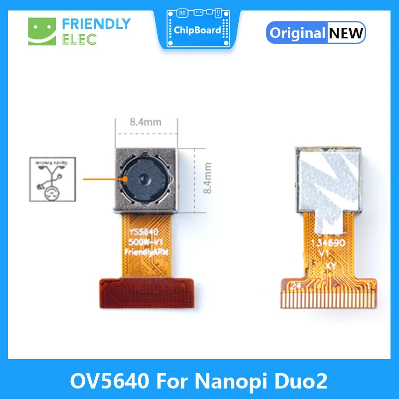 FriendlyELEC OV5640，500W Megapixel HD Camera, Support Nanopi Duo2