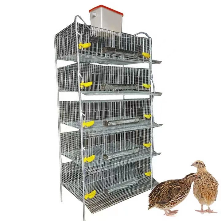 H Quail Cage Brooder Cage for Laying Hens 6 Floors Automatically Cleaned Manure Breeding Laying Cage Poultry Farm Equipment