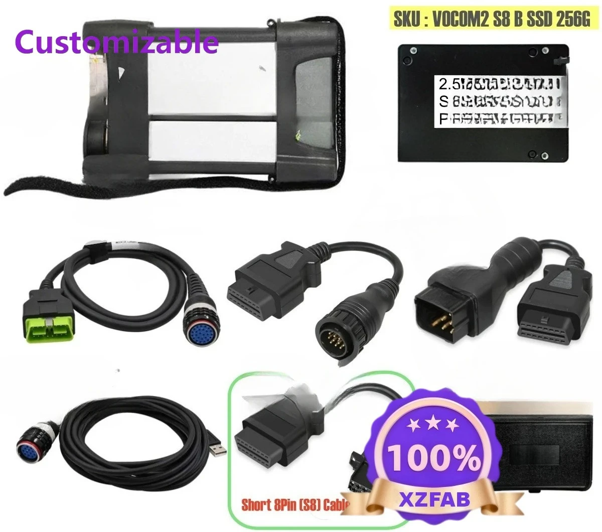 Factory Direct 2026 VOCOM2 Vocom second generation 88894000 Volvo truck excavator diagnostic instrument, domestic high-quality