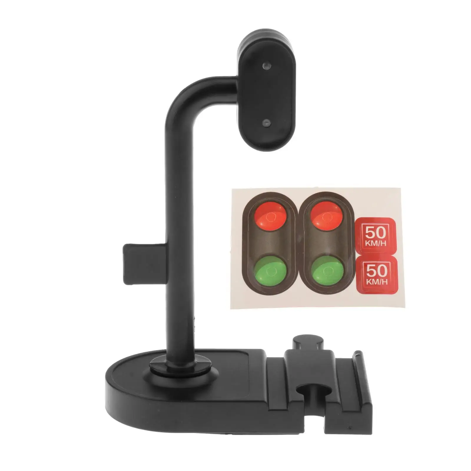 Wooden Train Traffic Light Accessories Building Rail Vehicle Play Set Toys