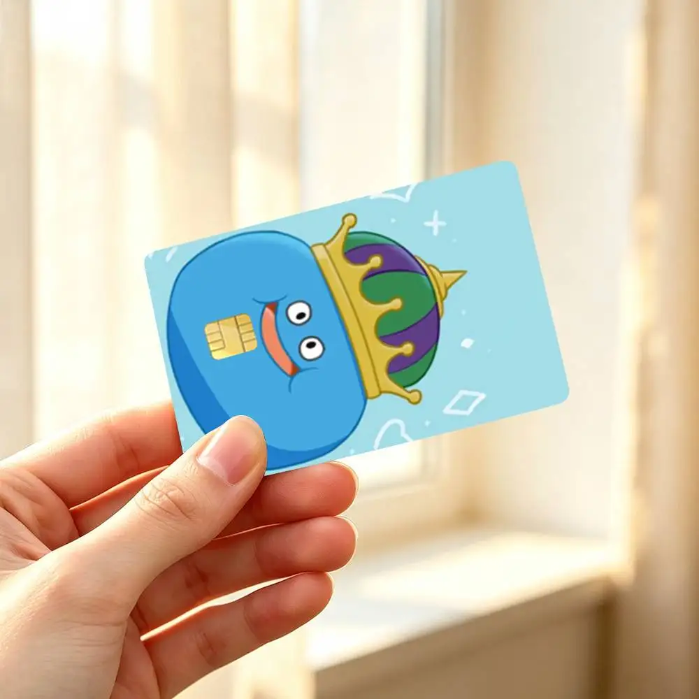 D-Dragon Q-Quest Slime Game Credit Card HD Stickers Premium matte film effectively prevents fingerprints and daily abrasion.