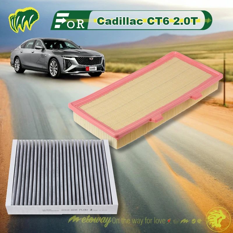 For Cadillac CT6 2.0T Car Air Conditioner Filter Car Cabin Air Filter Replace Filter Replace Accessory