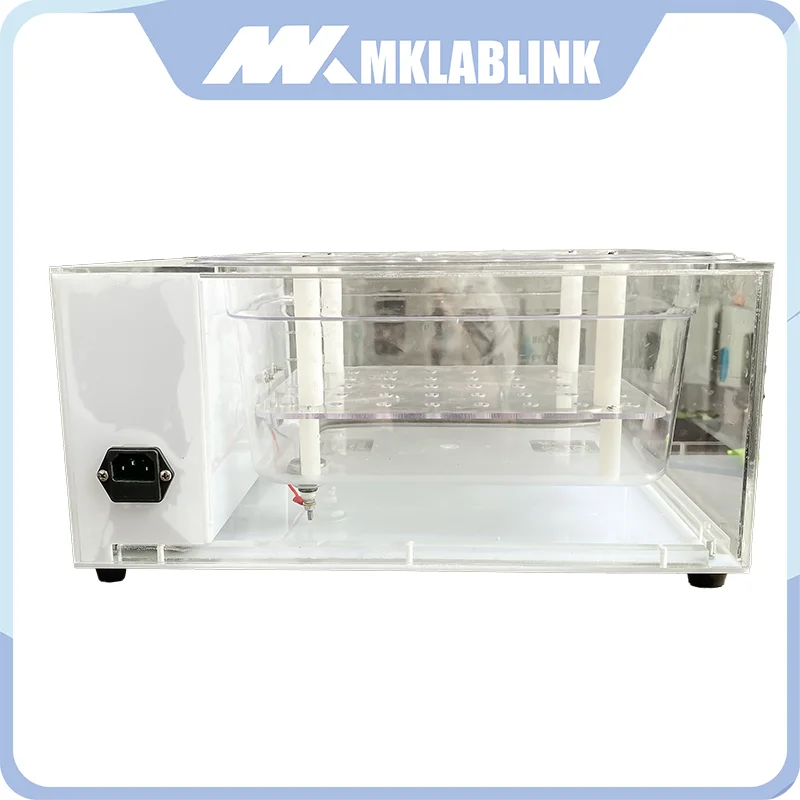 MKLABLINK 10L Lab Water Bath Labware Laboratorio Transparent Water Bath