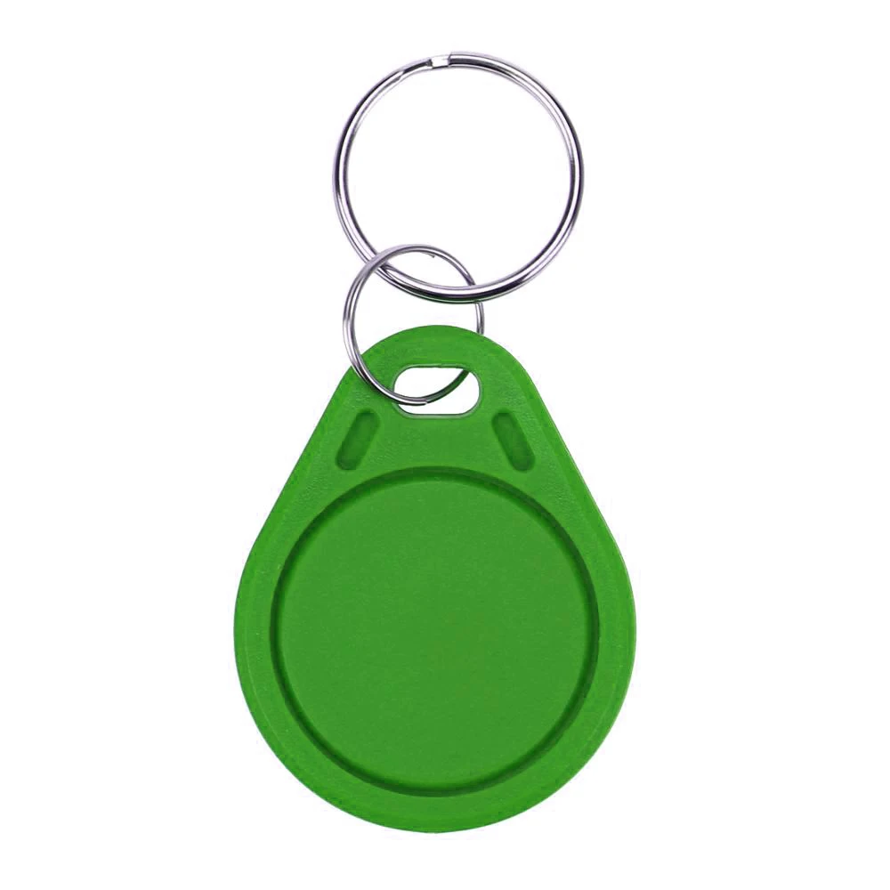 100 stks UID RFID Tag Verwisselbare 1 k 13.56 mHz IC S50 Blok 0 Sector Beschrijfbare Smart Ring Sleutelhanger Alien Chip Keytags Band keyfob